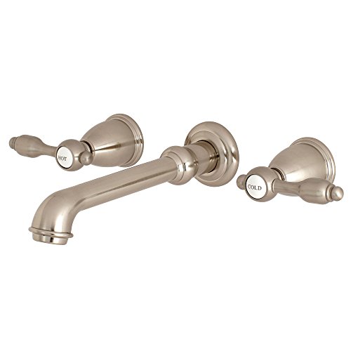 Kingston Brass KS7028TAL Tudor Roman Tub Faucet, 10-7/16 Inch in Spout Reach, Brushed Nickel