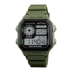 Invicta Digital Essentials Men 43mm ABS Green Not Applicable dial Electronic Digital