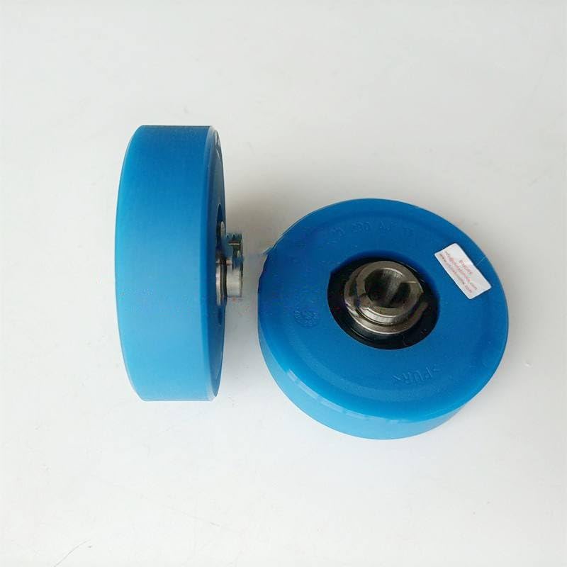 50PCS GO290AJ11 Escalator Step Chain Roller Use for XO508 XO-508 OD76mm W20mm Bearing 6203 ID12.7mm G0290AJ11 G0 290 AJ 11