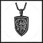 13. St Michael|Shield|Black