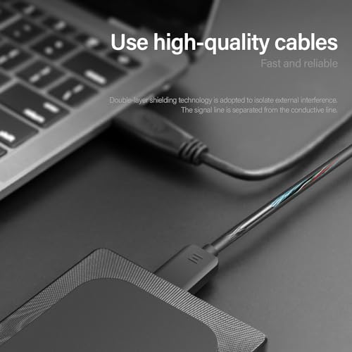 Image of Aiolo Innovation 1TB External Hard Drive Ultra Slim Portable HDD-USB 3.0 USB-C for PC, Mac, Laptop, PS4, Xbox one,Xbox 360