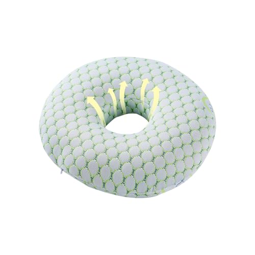 Almohada perforadora para personas que duermen de lado, cómodo reposacabezas, almohada de perforación lavable para camping, dormir, dormitorio, yoga, viajes, lugar de trabajo, spa