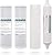 APPLIED MEMBRANES Reverse Osmosis Filter Replacement Set, 50 GPD Pre and Post Filter, Complete RO Filter Set, For 5-Stage Reverse Osmosis, Undersink Water Filtration Systems, Set of 4