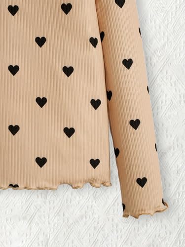 3 Packs Girls Long Sleeve Ribbed Knit Tops Fall Winter Warm Half Turtleneck Pullover Top Basic Clothes for Kids 8-12Y2