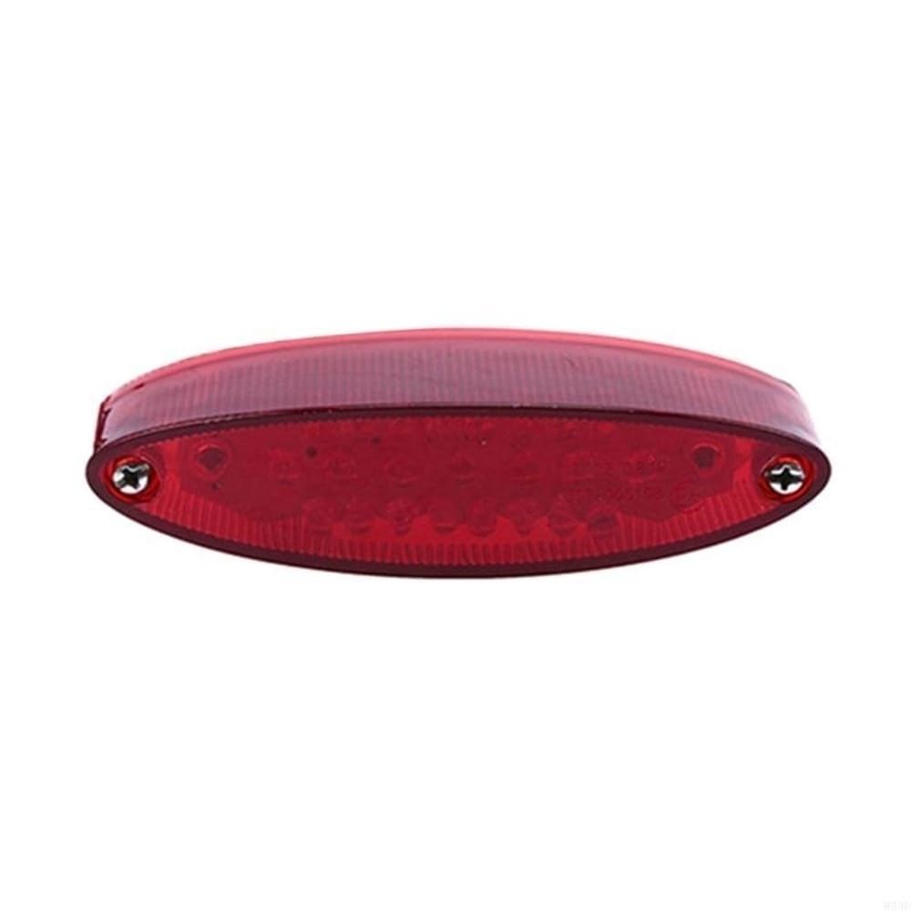 Lampada di Stop Posteriore Universale per Motocicletta A 28 LED, Luce Rossa Luci Freno