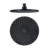 ★ Leicht zu installieren: 9 Zoll ABS-Regenkopfkopf. Arbeiten mit Standard-G1 / 2 '' Rohrfäden. Einfach an dem Duscharm zu montieren, ohne einen Handwerker in einigen Minuten zu brauchen