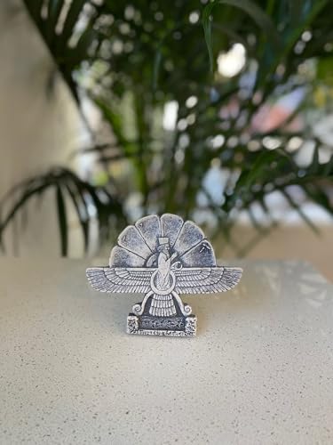 Figura decorativa Faravahar para hogar y oficina miniatura 5