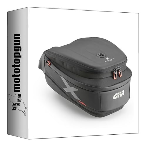 givi tankrucksack xl06b tanklock schwarz 15 lt + träger kompatibel mit husqvarna norden 901 2022 2023 2024 mototopgun xl06b + bf68