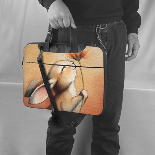 Bolso portátil impermeable Bunny con asa y correa 14" miniatura 2