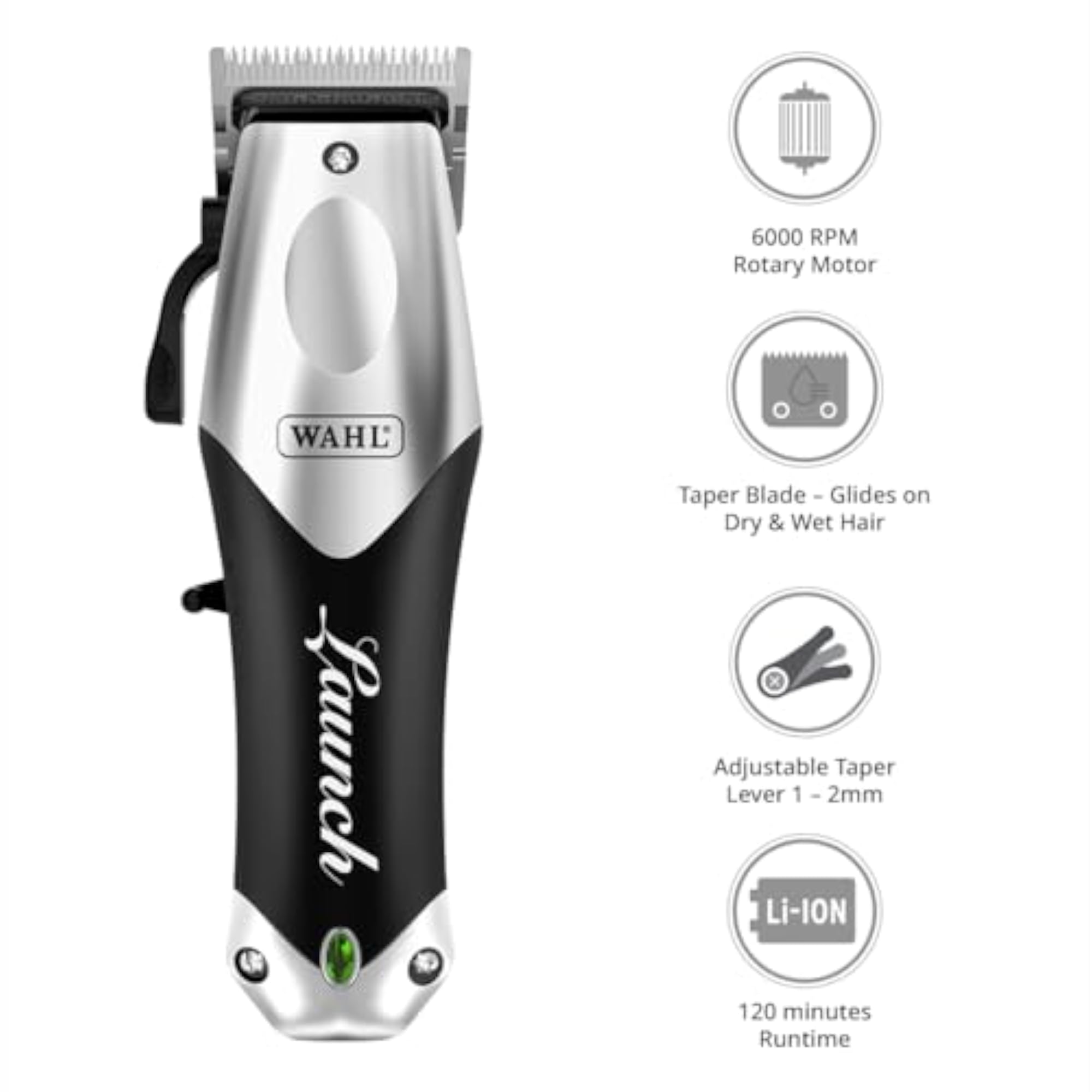 Launch Professional Clipper with Powerful Motor