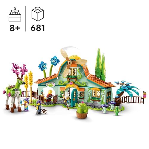 Image of LEGO 71459 DREAMZzz Dream Creatures Hutch Set with Mythical Creatures for Children, Farm Toy with Stag Figure and 4 TV Show Mini Figures, Build in 2 Ways, Christmas Gift for Girls and Boys