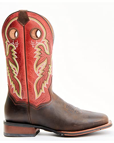 Dan Post Men's Leon Top Western Performance Boot Broad Square Toe - Dpp7702