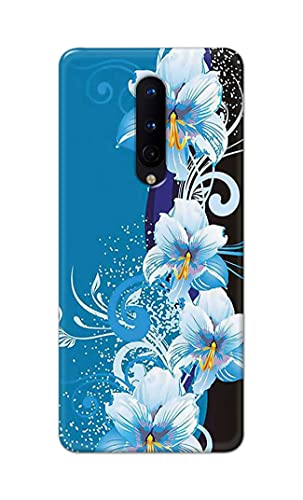 Image of PRINTFIDAA Beautiful Floral Design Printed Designer Hard Case for OnePlus 8 (6.55 inch) Back Cover -(e) RPM1006