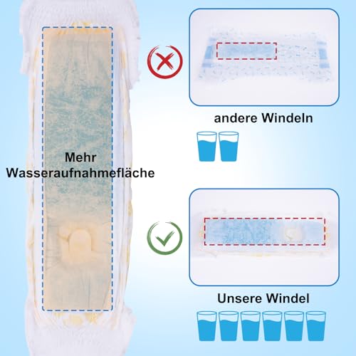 Flying Paws Hunde Windeln, 15 Stück S Anziehbare Einweg-Hundewindeln für Hündinnen - Rüdenwindeln mit dehnbarem Bund S-15