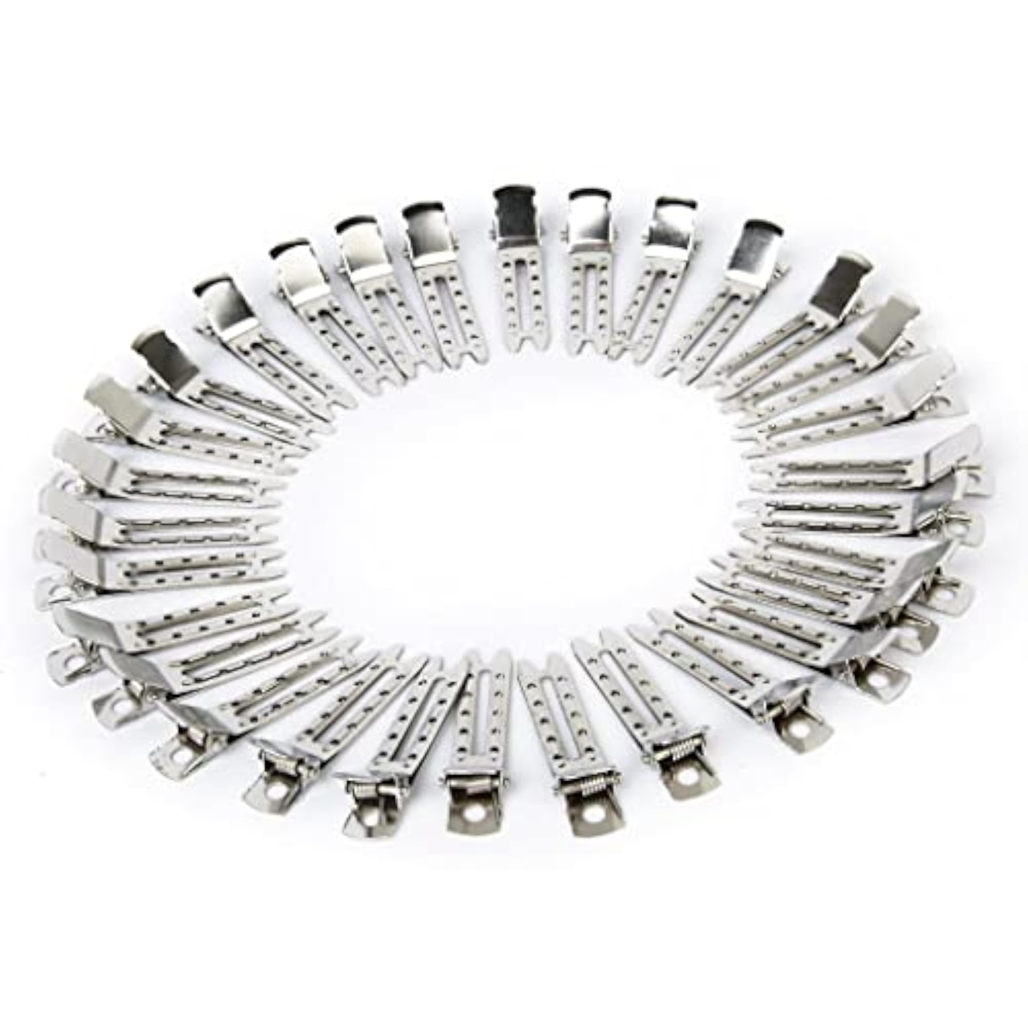 Stiff Durable Single Prong Alligator Clips Pack of 100