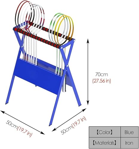 Porte-rack de raquette de tennis stable équipé de vis de fixation