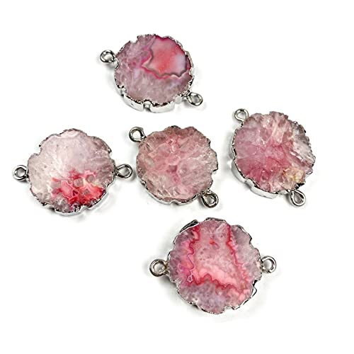 Pierre naturelle agate pour fabriquer un collier vintage fait main