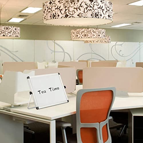 Tableau blanc magnétique double face portable et effaçable à sec