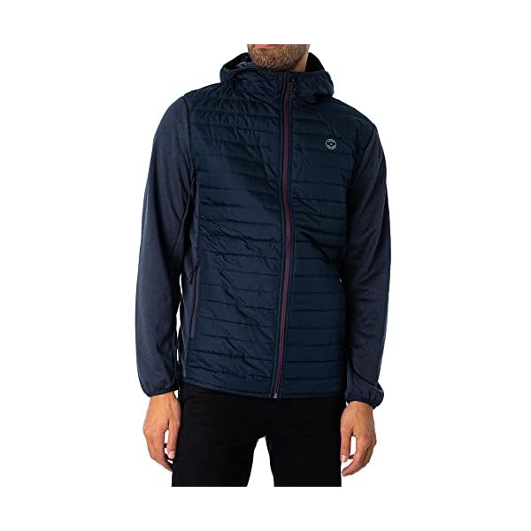 JACK & JONES Multi-quilted heren Gewatteerde jas