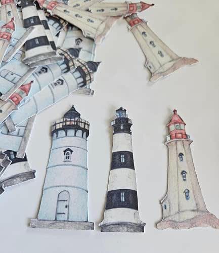 Amazon.com: Lighthouse Confetti, Paper Lighthouses, Lighthouse Craft ...