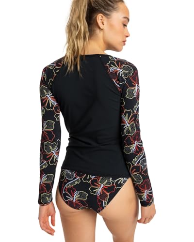 Camiseta de surf para mujer Roxy Active manga larga de lycra con protección solar 3