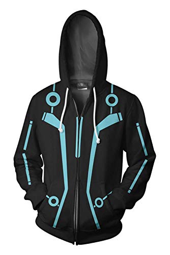 Tittaty Anime Cosplay Men Sweatshirt Adult Cosplay Jacket Printed Hoodie