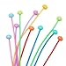 47-inch (120cm) Tunisian Crochet Hooks Set with Cable, 12 US Sizes from E to O (3.5-12mm) - Perfect for Baby Afghan Blankets