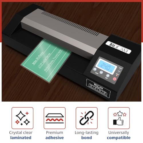 TruLam Tag Kit with Clear Loops and 10 Mil Luggage Tag Laminating Pouches (100 Sets)