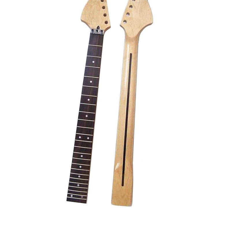 Guitare électrique cou inversé 24 frettes érable pour solos fluides