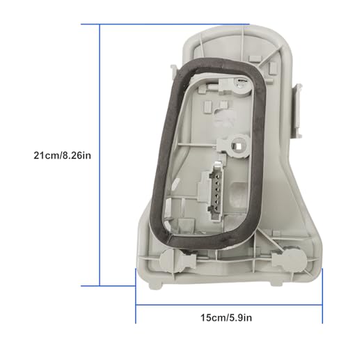 Anlseiod 1 Paar Lampenträger Rücklicht für VW Polo 4(9N3) 2005-2010 Rücklichthalter OE# 6Q6945258F 6Q6945257F Heckleuchte Lampenfassung Rückleuchte Lampenträger(links und Rechts)