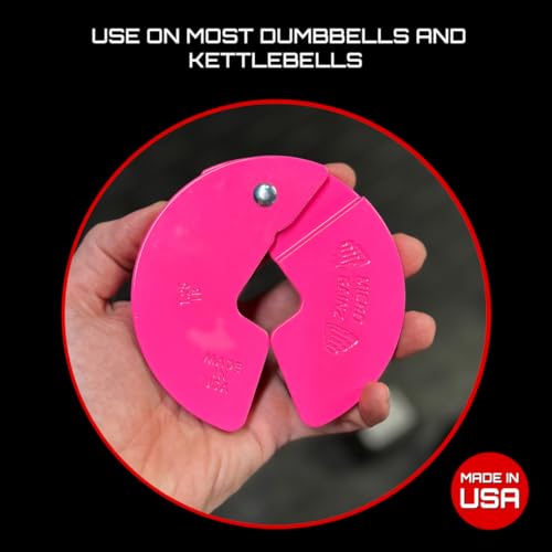 Image of Micro Gainz 1.25LB Dumbbell Fractional Weight Plates, 2-Piece