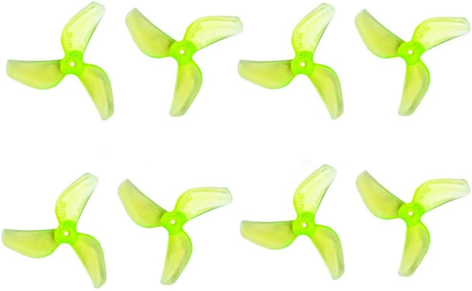 16pcs Gemfan 31mm propellers 3-Blade 1.0 Shaft 1219S PC Propeller for FPV Tinywhoop Micro Drone 0702 29000KV DIY Parts