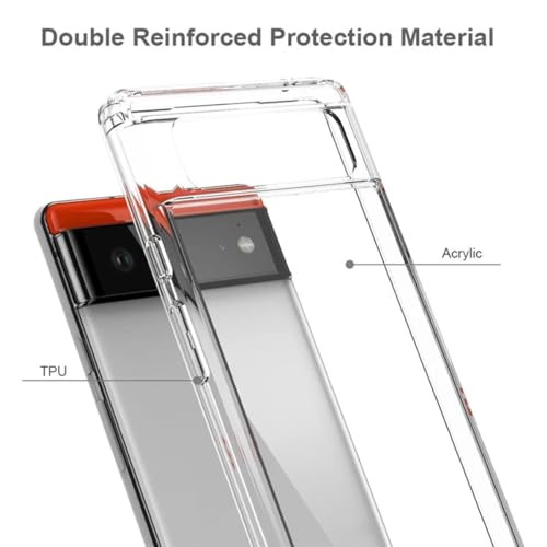 Coque Google Pixel 6 transparente et fine de protection antichoc - 7