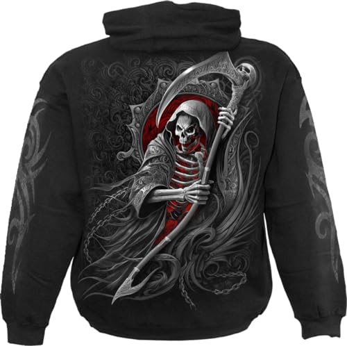 Spiral Shadow Rider Uomo Felpa Con Cappuccio Nero L 100% Cotone Regular - 2