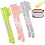 Hpmjz 6 Pcs Dog Cat Food Spoon Pet Food Can Supplies Mini Scoop Food Canned Silicone Cat Wet Spatula Pet Food Mixing Spoons Set Canned Scoop for Dog Feeding Jar Wet Food Storage