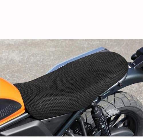 Funda de asiento Honda CL500 malla 3D transpirable e impermeable 2