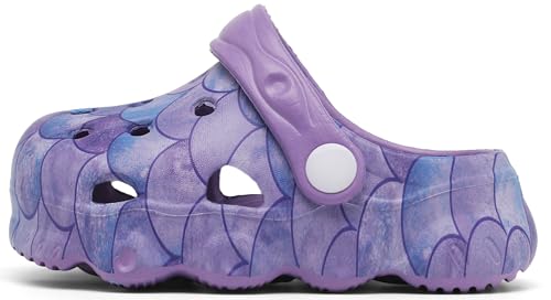 Image of INMINPIN Kids Cute Clogs Cartoon Garden Shoes Boys Girls Slides Slippers Indoor Outdoor Children Water Shower Beach Pool Sandals
