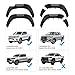 LGNHOPR Fender Flares Wheel Arch Compatible With Toyota Hilux Revo 2015 2016 2017 2018 2019 2020 2021 2022 2023 Matte Black Car Styling 6pcs/set, lianhgq824620iqih33