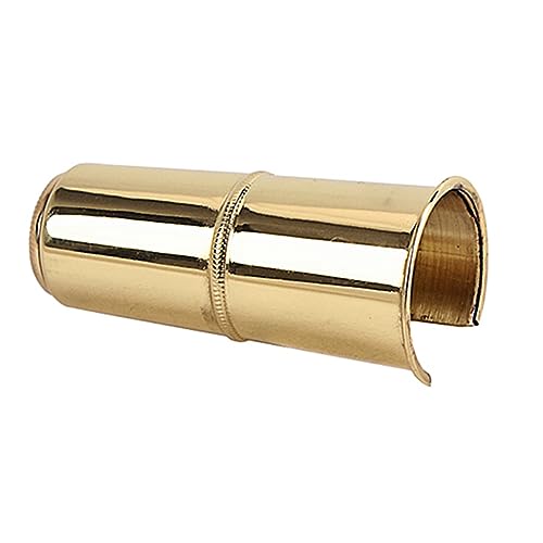 Capuchon de protection pour saxophone alto 73mm en métal or