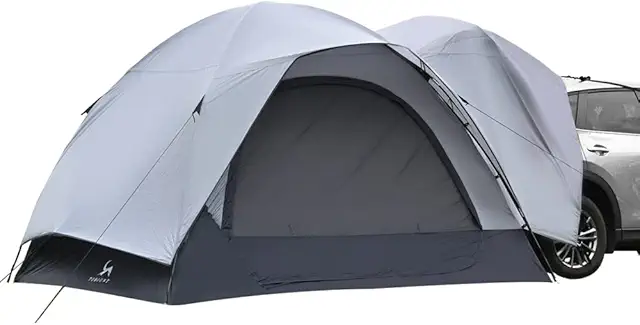 TOMOUNT SUV Tent: Universal 4-Person Jeep Camping Shelter