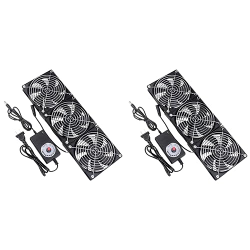 Ventilateur de refroidissement 120 mm 3000 TR/Min à vitesse réglable pour armoire et serveur
