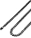 Jstyle Jewelry Stainless Steel Chain Necklace for Men 8.5-30" Inch,Black,6.5mm Wide