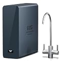 TOKIT AkuaPure U2 Reverse Osmosis System, Tankless Alkaline Mineral Reverse Osmosis Water Filter, NSF/ANSI 58,Under Sink Water Filter RO System, 600 GPD, 2:1 Pure to Drain, 2 Way Faucet