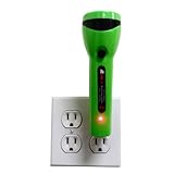 3 LED Wall Socket Rechargeable Flash Light Night Light Flashlight Wall Plug