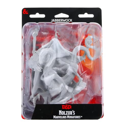 WizKids Jabberwock figurine de monstre non peinte pour jeux de rôle