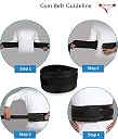 VICTORY Ultra Multipurpose Weight Lifting Belt & Abdomen Support Belt for Back Support Comfortable & Durable for Weightlifting, Gym, Workout, Bodybuilding, Lumbar Back Supporting Belt - Black (Large) gallery image
