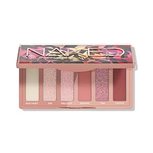 Urban Decay Naked Mini Eyeshadow Palette – 6 Multi-use Shades, Ultra-Blendable, Lasts Up to 12 Hours, Crease-free, Matte Shimmer or Metallic Colors, Compact, Travel Size, Cruelty Free, Vegan