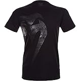 ufc shirts amazon Geknackt Siebdruck Venum Herren T-shirt Giant, Mat Schwarz, L, EU-2015