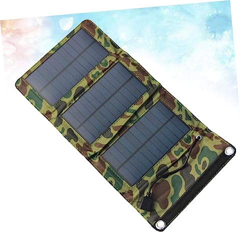 WOONEKY Solar Powered Phone Charger Solar Panel Phone Charger Solar Panel Charger Phone Charger Green
