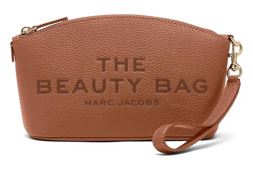 Marc Jacobs Bolsa de beleza feminina The Leather Beauty, Óleo de argan, One Size